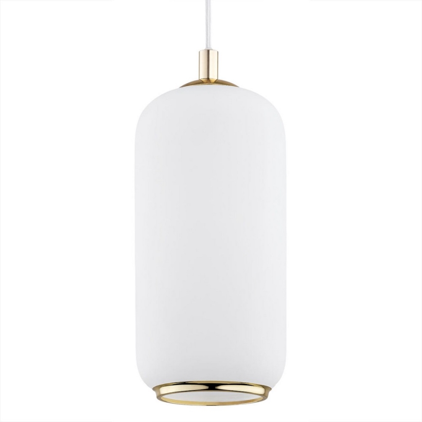 Argon 4993 - Chandelier on a string PALLADO 1xE27/15W/230V golden/white