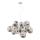 Argon 5022 - Chandelier on a string SATELITE 15xE27/15W/230V shiny chrome