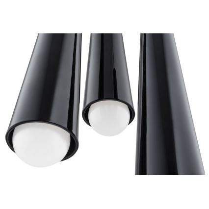 Argon 6103 - Chandelier on a string HOLLYWOOD 3xE14/7W/230V black