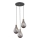 Argon 6105 - Chandelier on a string OAKLAND 3xG9/6W/230V black