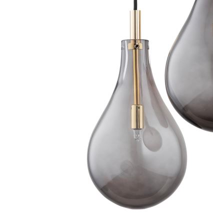 Argon 6105 - Chandelier on a string OAKLAND 3xG9/6W/230V black