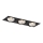 Argon 6116 BZ - Recessed light OLIMP 3xGU10-AR111/12W/230V black