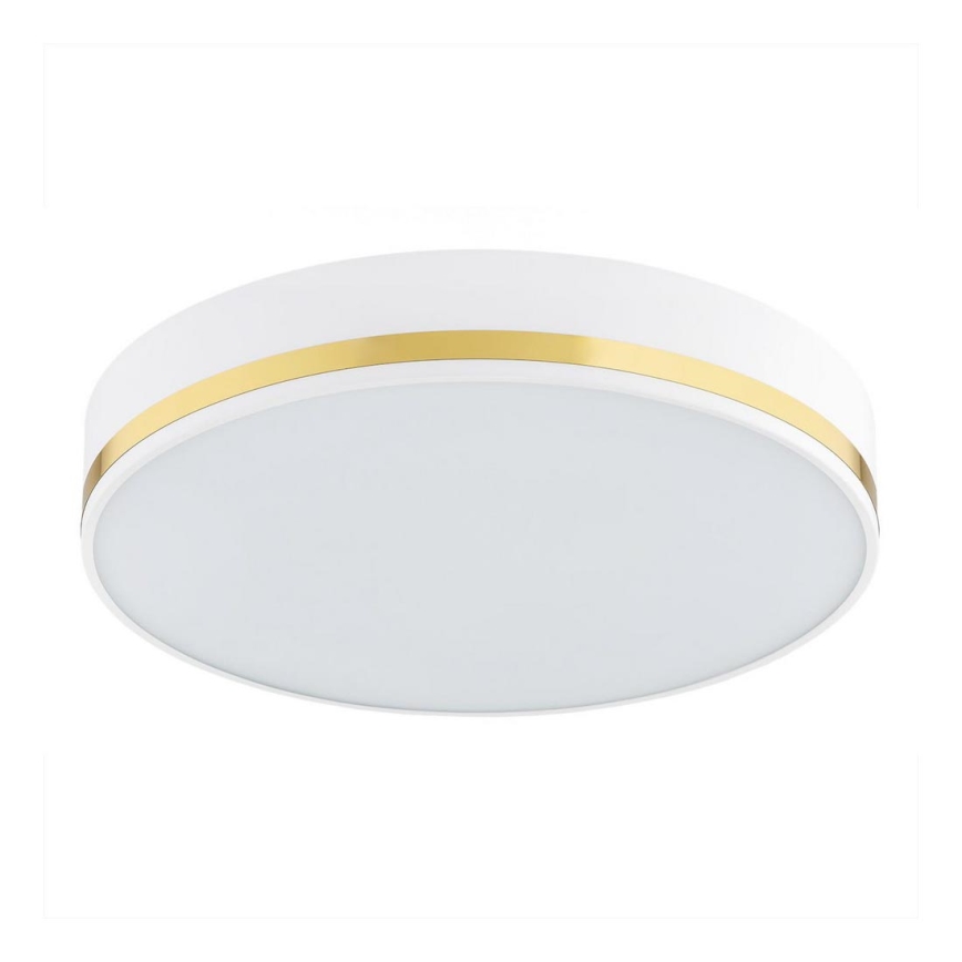 Argon 6138 - Ceiling light AMORE 3xE27/15W/230V diameter 45 cm white/golden