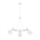Argon 6148 - Chandelier on a pole CHARLOTTE 3xE27/15W/230V white/gold