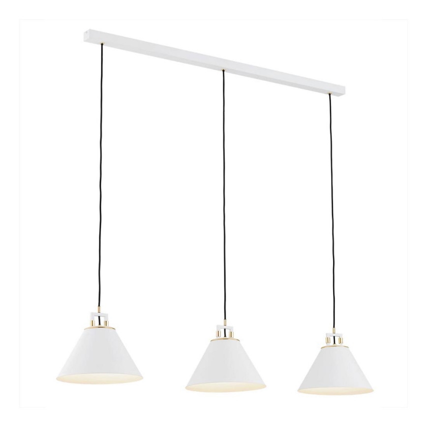 Argon 6173 - Chandelier on a string ORTE 3xE27/15W/230V white
