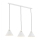 Argon 6173 - Chandelier on a string ORTE 3xE27/15W/230V white