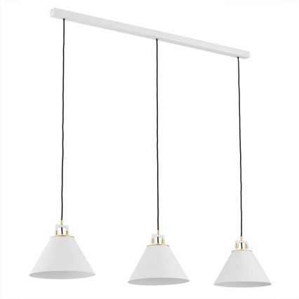 Argon 6173 - Chandelier on a string ORTE 3xE27/15W/230V white