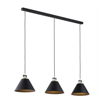 Argon 6174 - Chandelier on a string ORTE 3xE27/15W/230V black