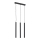 Argon 6179 - Chandelier on a string ETNA 3xG9/6W/230V black