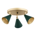 Argon 6245 - Spotlight LUCINDA 3xE14/7W/230V green