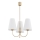 Argon 6267 - Chandelier on a pole SAFIANO 3xE27/15W/230V gold