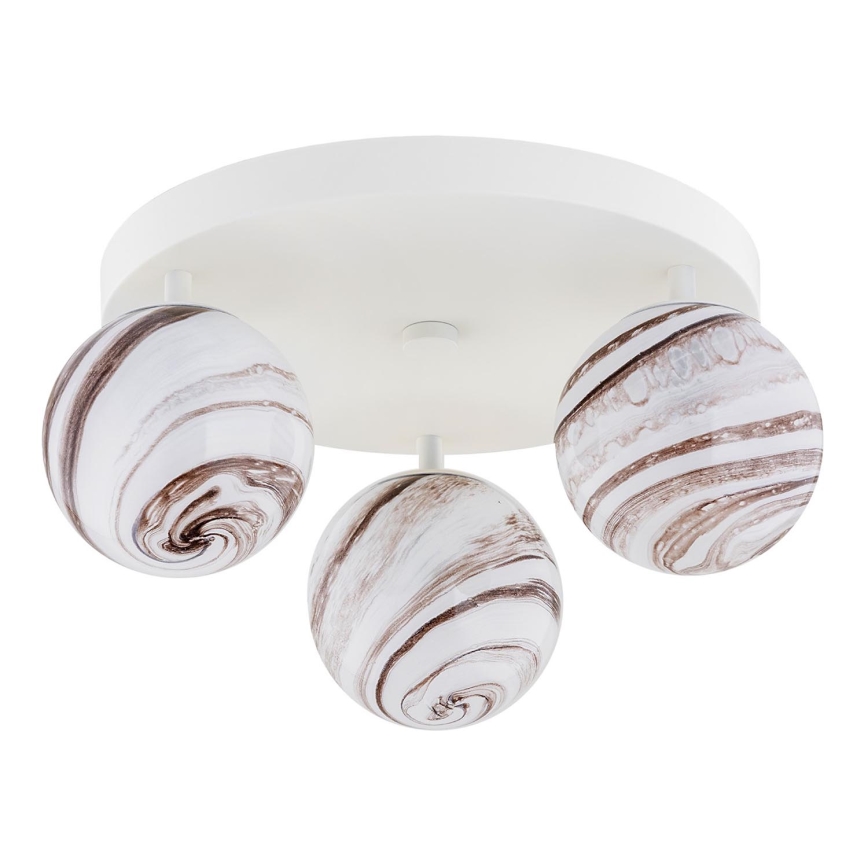 Argon 6291 - Ceiling light FABIO 3xE14/7W/230V alabaster white