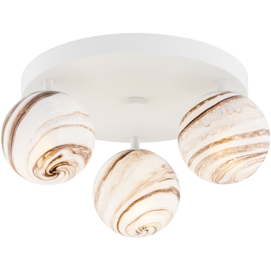 Argon 6291 - Ceiling light FABIO 3xE14/7W/230V alabaster white