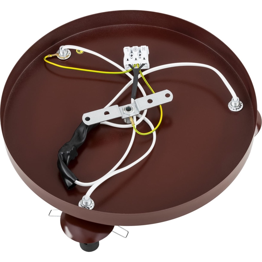 Argon 6292 - Ceiling light FABIO 3xE14/7W/230V alabaster brown