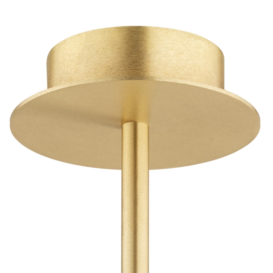 Argon 6310 - Chandelier on a pole PALOMA 3xE14/7W/230V gold/black
