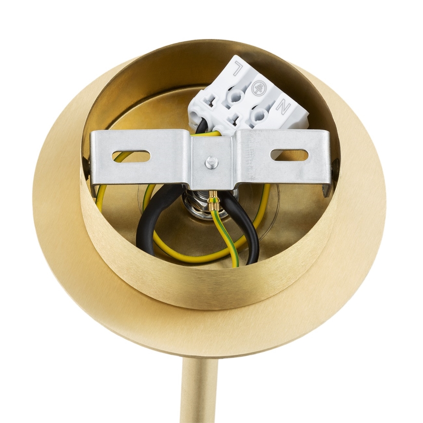 Argon 6310 - Chandelier on a pole PALOMA 3xE14/7W/230V gold/black