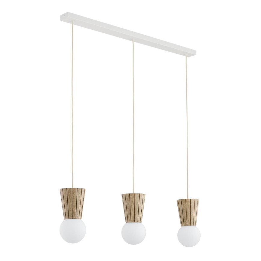 Argon 6357 - VOLANTE bathroom pendant on cable 3xG9/6W/230V IP44 beige