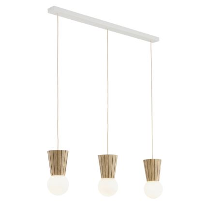 Argon 6357 - VOLANTE bathroom pendant on cable 3xG9/6W/230V IP44 beige