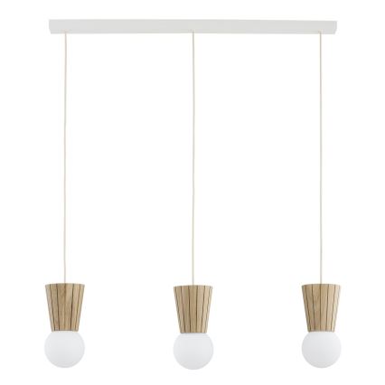 Argon 6357 - VOLANTE bathroom pendant on cable 3xG9/6W/230V IP44 beige