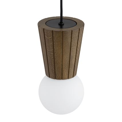 Argon 6358 - VOLANTE cable-suspended bathroom pendant 3xG9/6W/230V IP44 brown
