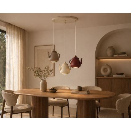 Argon 6366 - KAMAL cable-hung pendant light 3xGU10/5W/230V