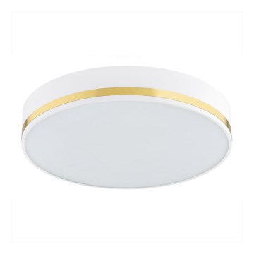 Argon 7034 - Ceiling light AMORE 2xE27/15W/230V diameter 25 cm white/golden