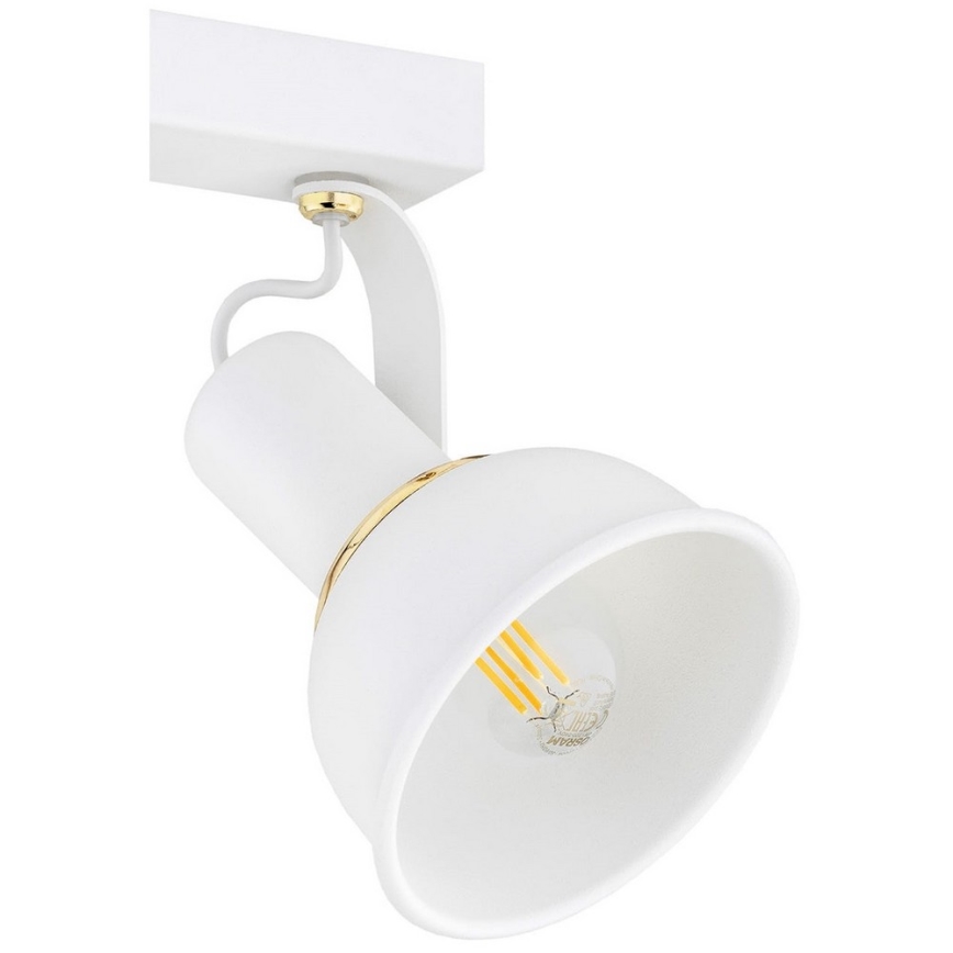 Argon 7036 - Spotlight TWIST 2xE14/7W/230V white/golden