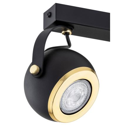 Argon 7039 - Spotlight KOS PLUS 2xGU10/5W/230V black/golden