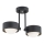Argon 7089 - Chandelier on a pole MASSIMO PLUS 2xG9/6W/230V black