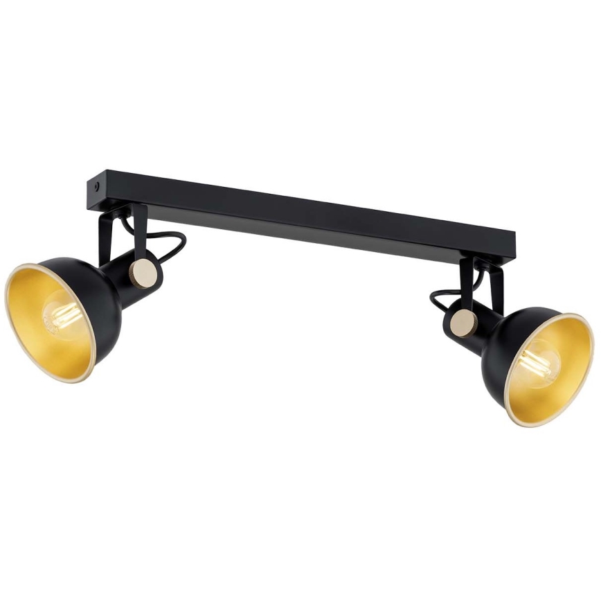 Argon 7142 - Spotlight LENORA 2xE14/7W/230V black