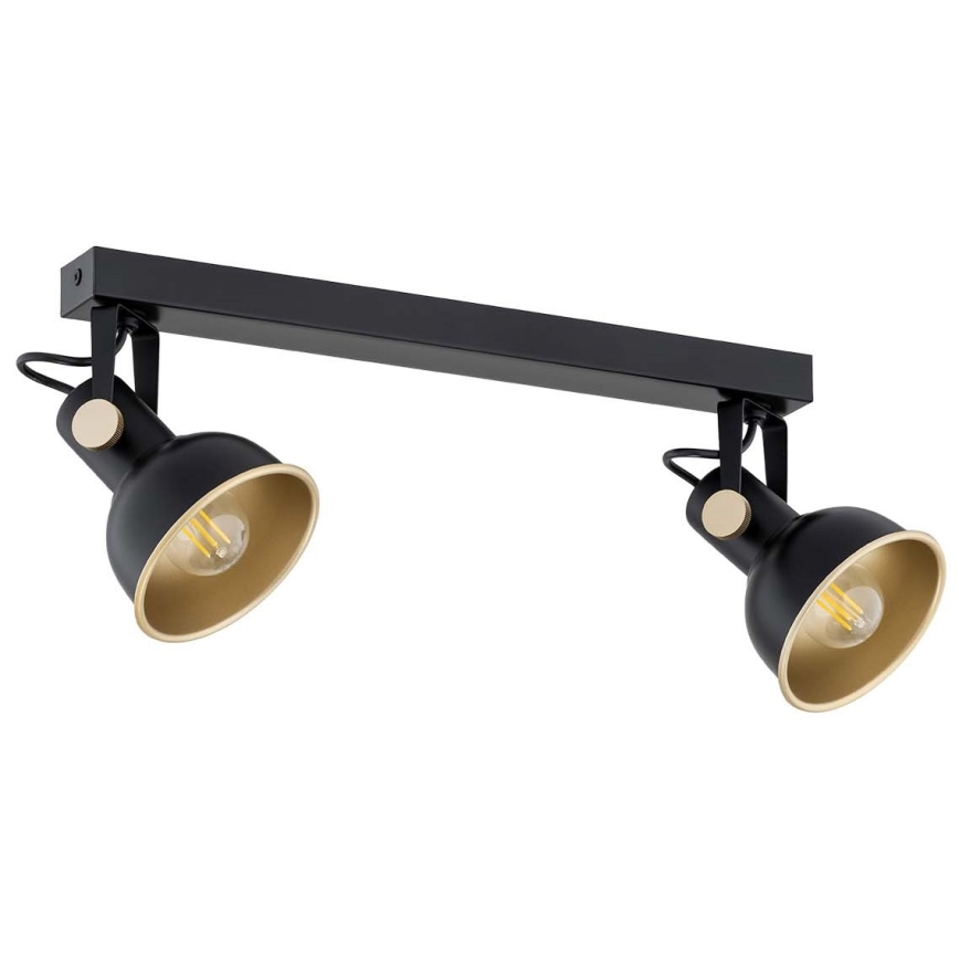 Argon 7142 - Spotlight LENORA 2xE14/7W/230V black