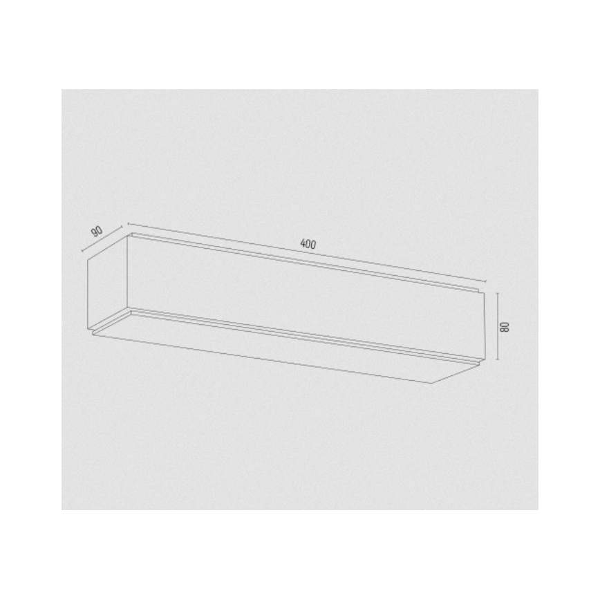 Argon 7166 - Wall light CARLSON 2xE27/15W/230V 40 cm gold