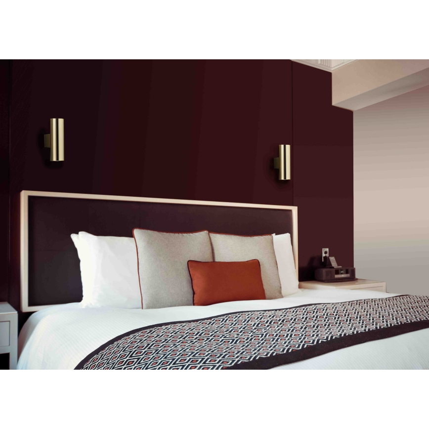 Argon 7178 - Wall light MITOS PLUS 2xGU10/5W/230V gold