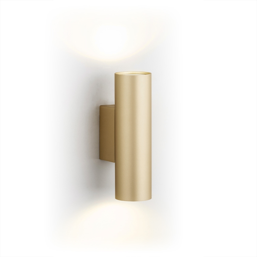 Argon 7178 - Wall light MITOS PLUS 2xGU10/5W/230V gold
