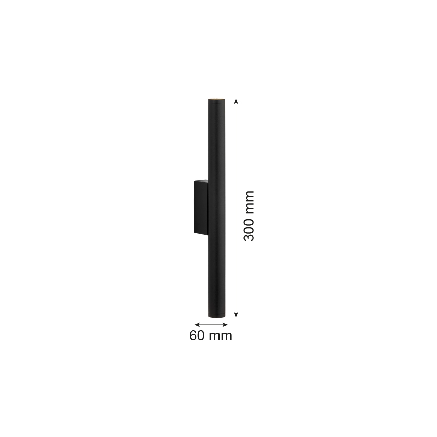 Argon 7222 - LED Wall light GRECO 2xLED/4,2W/230V 3000K black