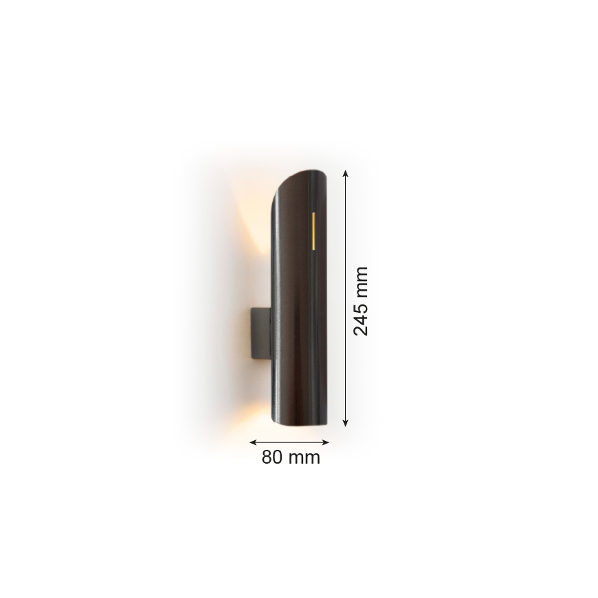 Argon 7232 - Wall light AKRON PLUS 2xG9/6W/230V