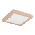 Argon 7267 - TABOR ceiling light 2xE27/15W/230V 32x32 cm beige