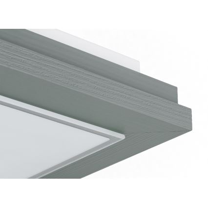 Argon 7269 - TABOR Ceiling Light 2xE27/15W/230V 32x32 cm, gray