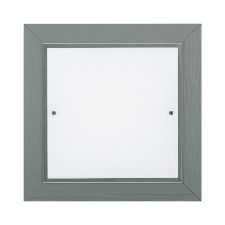 Argon 7269 - TABOR Ceiling Light 2xE27/15W/230V 32x32 cm, gray