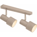 Argon 7294 - DOR Spotlight 2xE27/15W/230V Beige