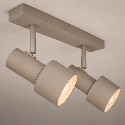 Argon 7294 - DOR Spotlight 2xE27/15W/230V Beige