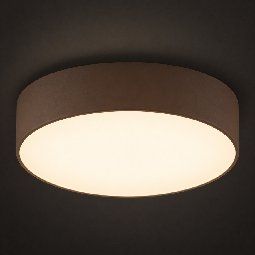 Argon 7297 - Ceiling light DARLINGOS 2xE27/15W/230V diam. 35 cm brown