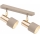 Argon 7299 - DOR spotlight 2xE27/15W/230V gold/beige