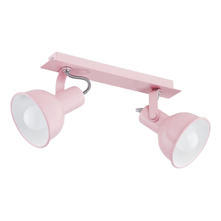 Argon 782 - Spotlight NIL 2xE14/7W/230V pink