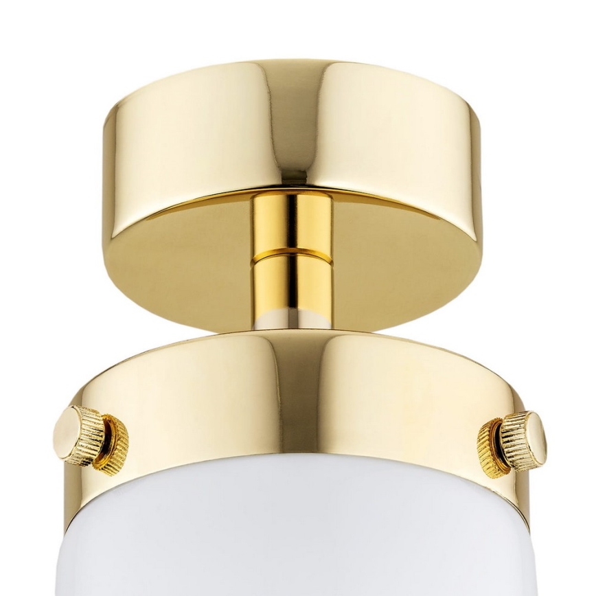 Argon 8005 - Surface-mounted chandelier PASADENA 1xE27/15W/230V gold/white