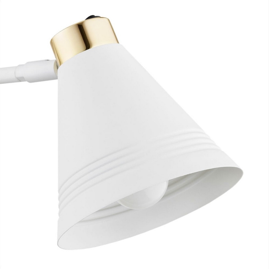 Argon 8007 - Wall lamp AVALONE 1xE27/15W/230V 57 cm white/golden