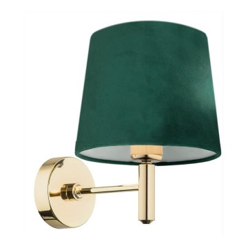 Argon 8105 - Wall lamp PONTE 1xE27/15W/230V green/brass