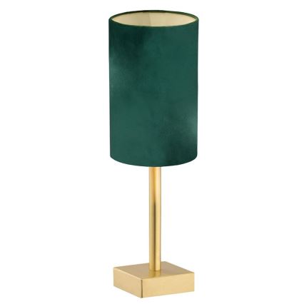 Argon 8108 - Table lamp ABRUZZO 1xE14/7W/230V brass/green