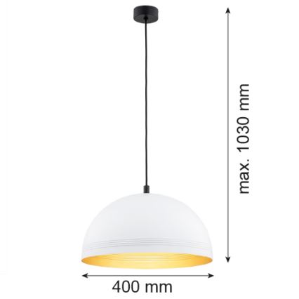 Argon 8241 - Chandelier on a string BONITA 1xE27/15W/230V white
