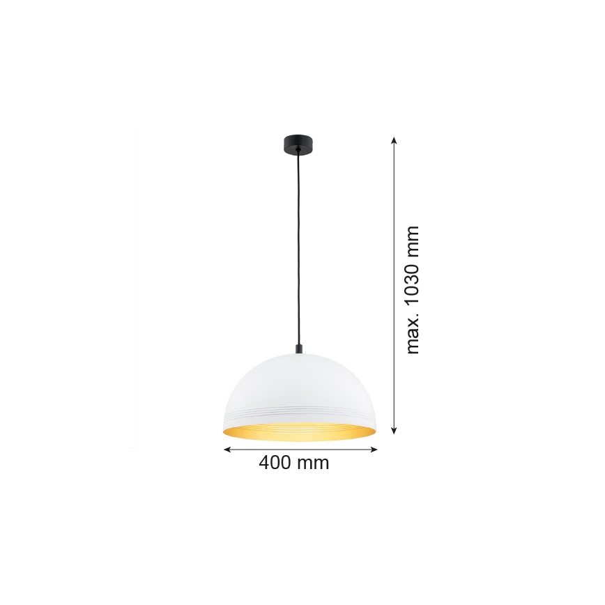 Argon 8241 - Chandelier on a string BONITA 1xE27/15W/230V white